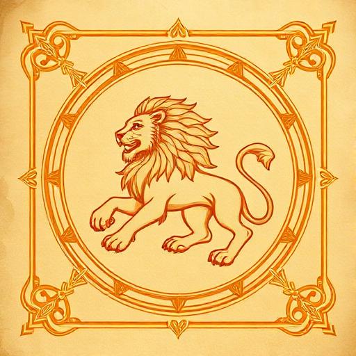 Leo (Simha) rashi symbol
