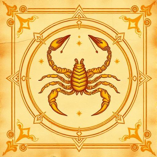 Scorpio (Vrishchika) rashi symbol